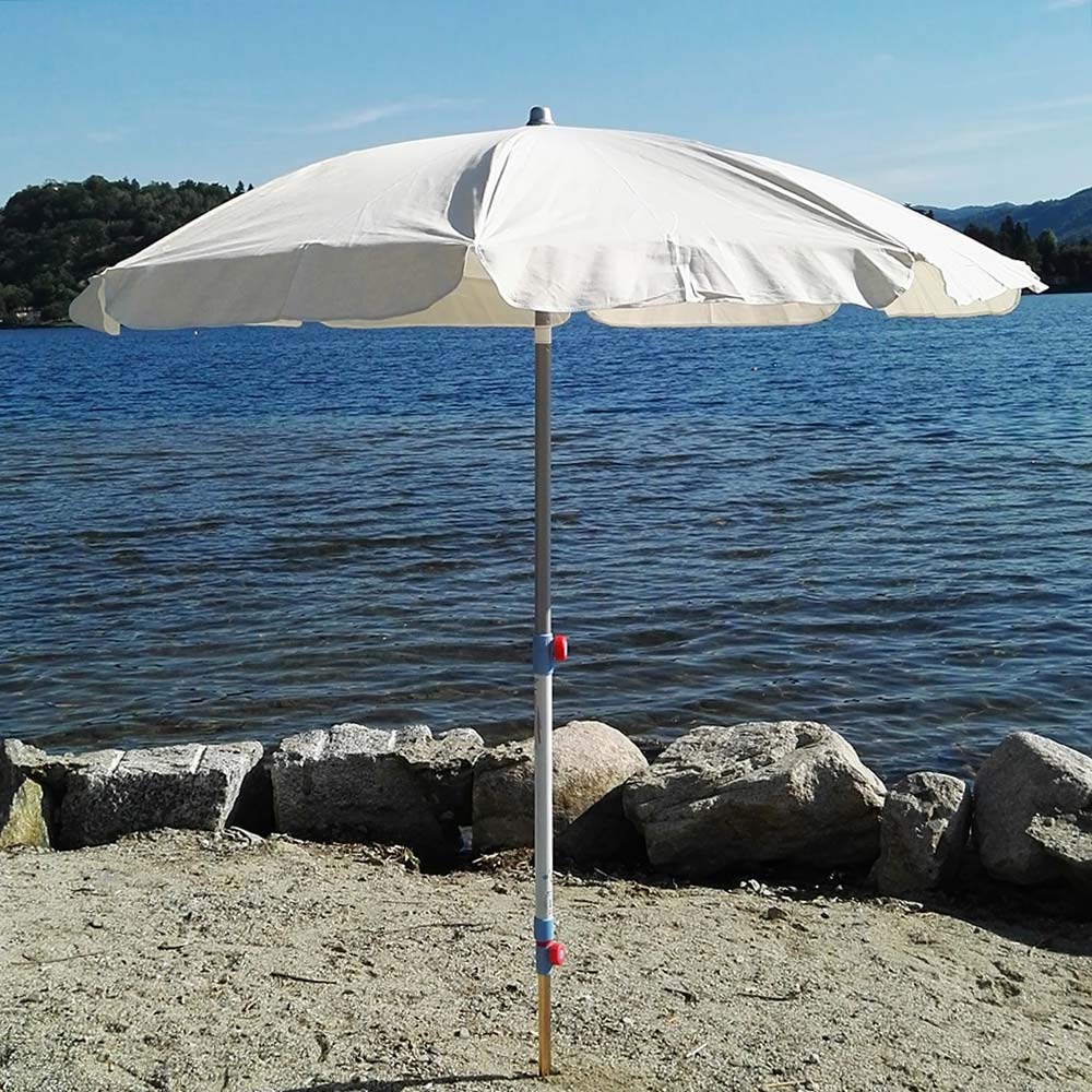 Beach parasol support