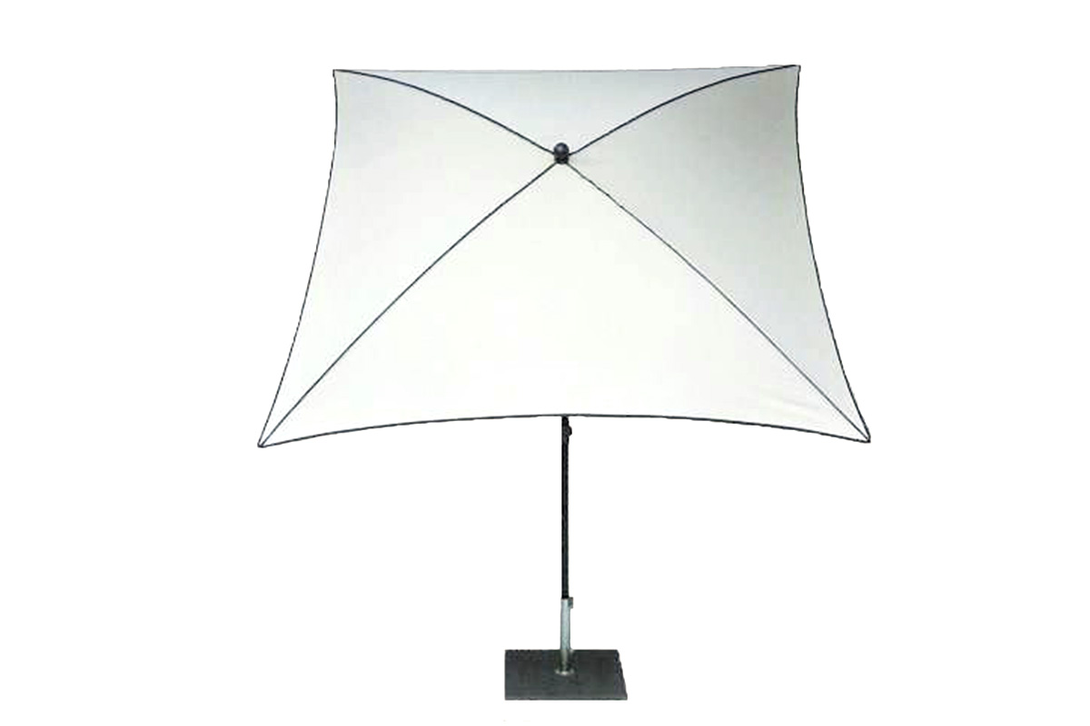 Maffei ombrellone quadrato Border Art.46BQ ecru dralon 200x200 cm made in Italy 